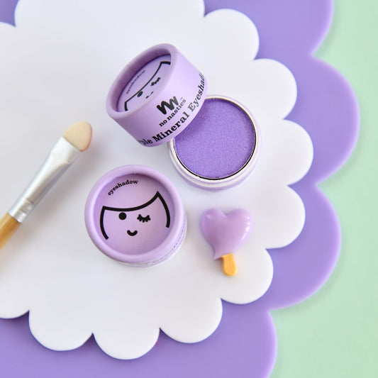 Kids Eco Natural Pressed Eyeshadow & Blush-Purple